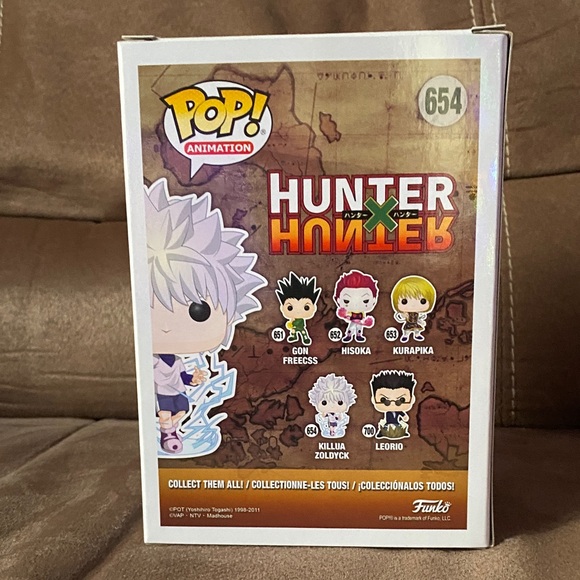 Funko Pop Hunter Figure with White and Purple - Picture 3 of 6